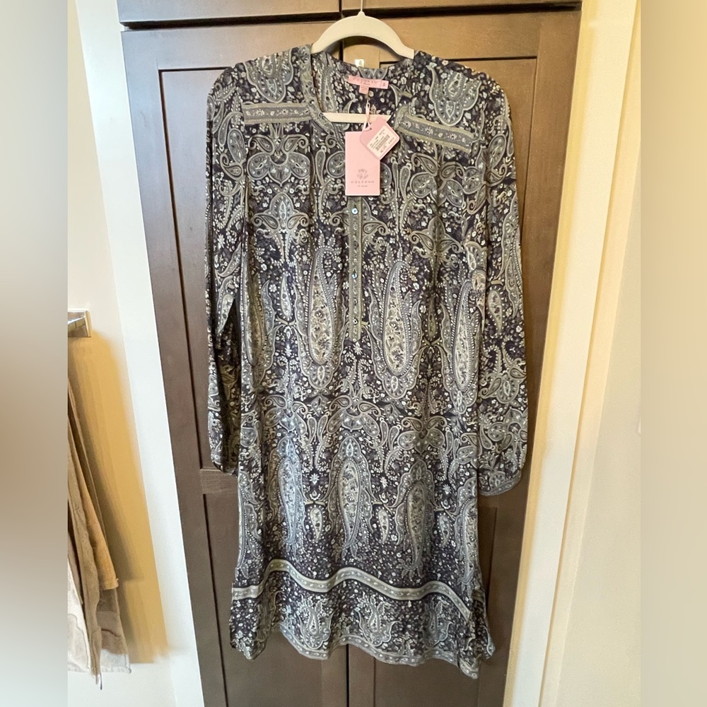 RARE - Calypso St. Barth “Lita” Printed Dress